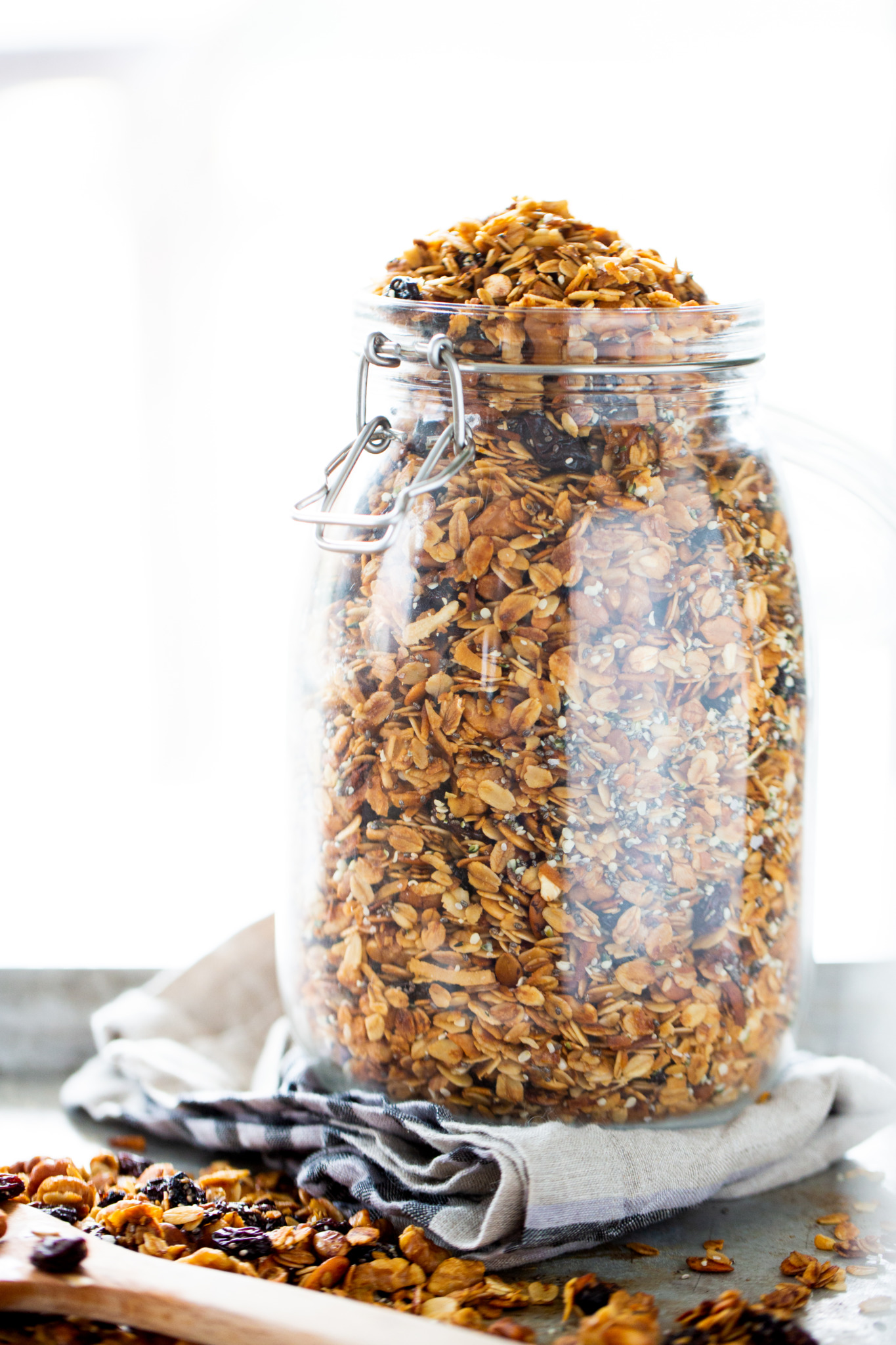 healthy homemade granola