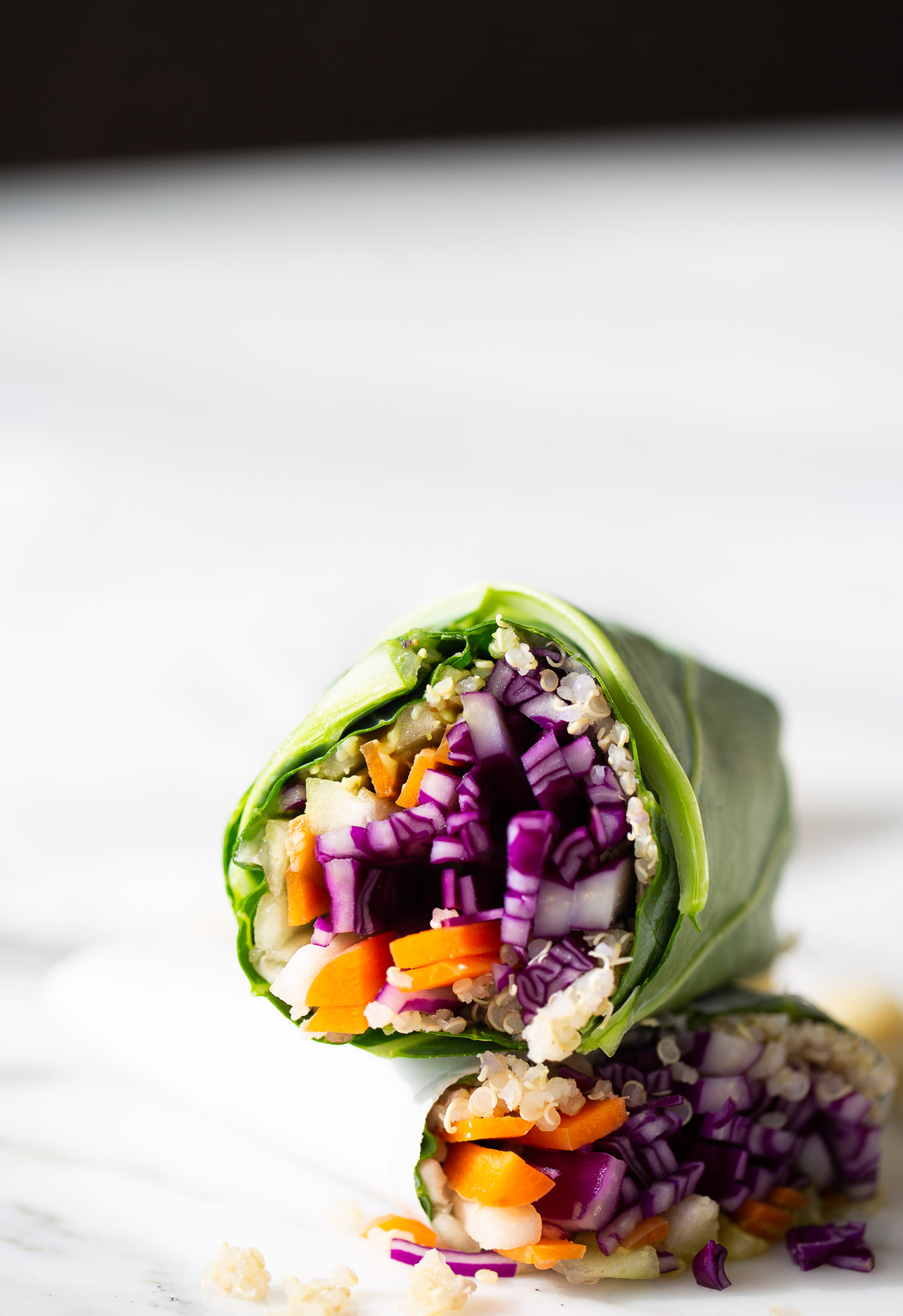 collard greens burritos