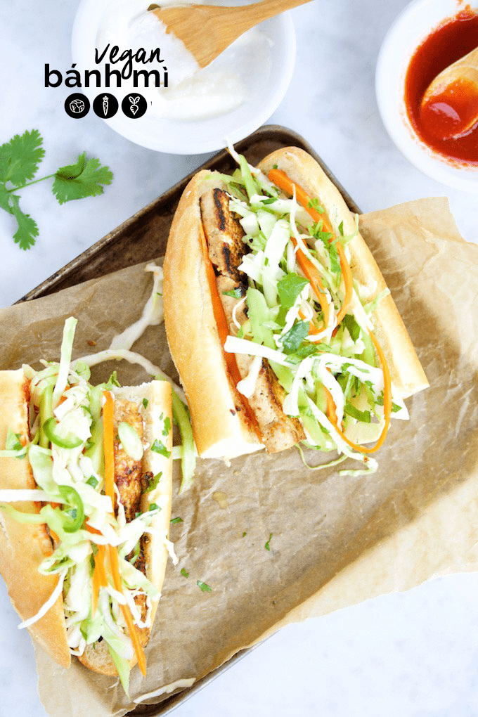 vegan banh mi