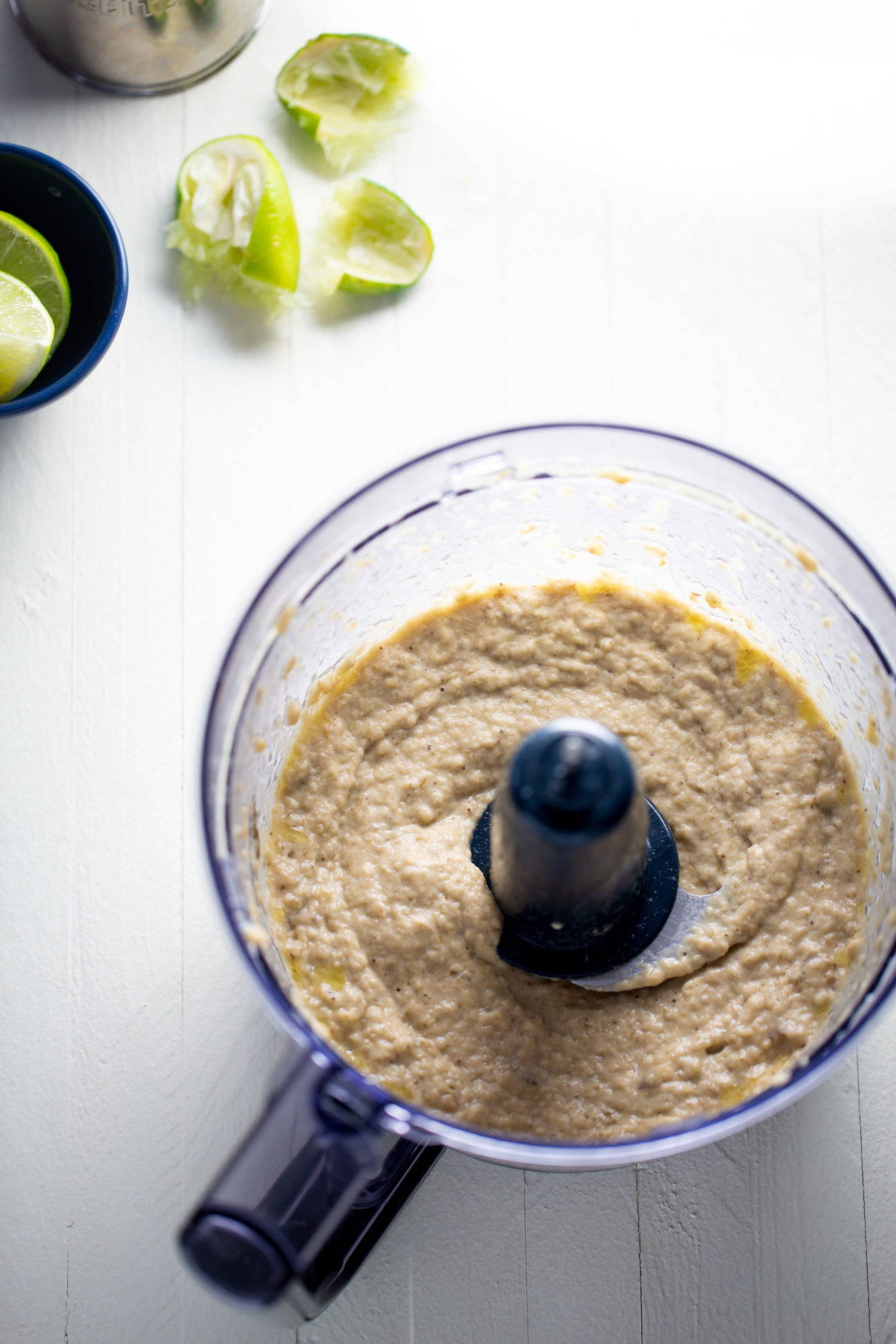 baba ganoush in the food processor