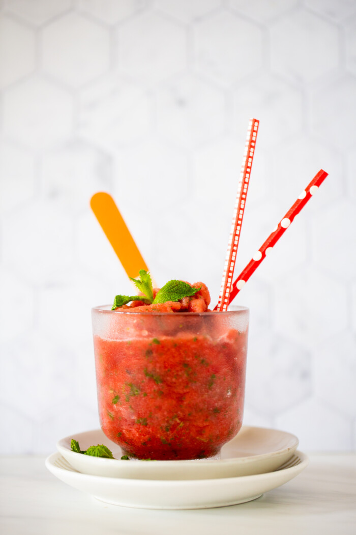 Watermelon raspado