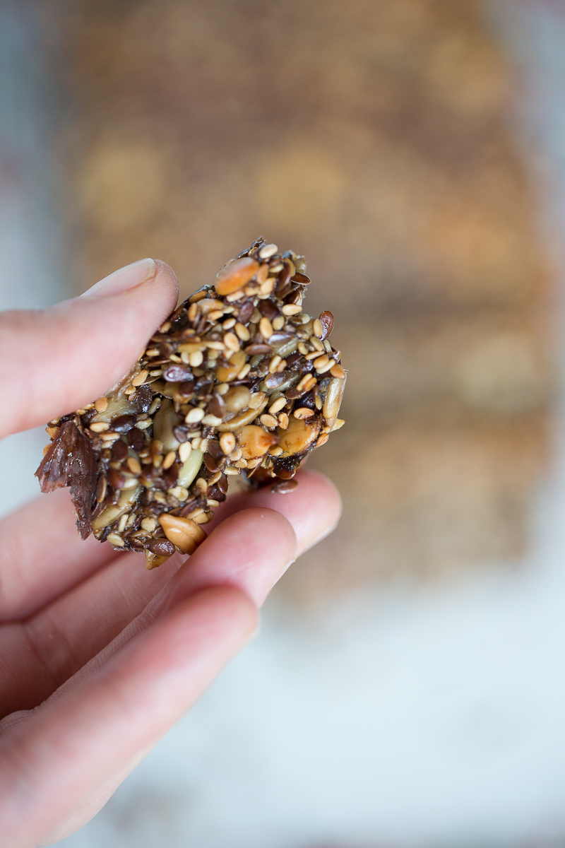 Bread with nuts and seeds, gluten free and super tasty.