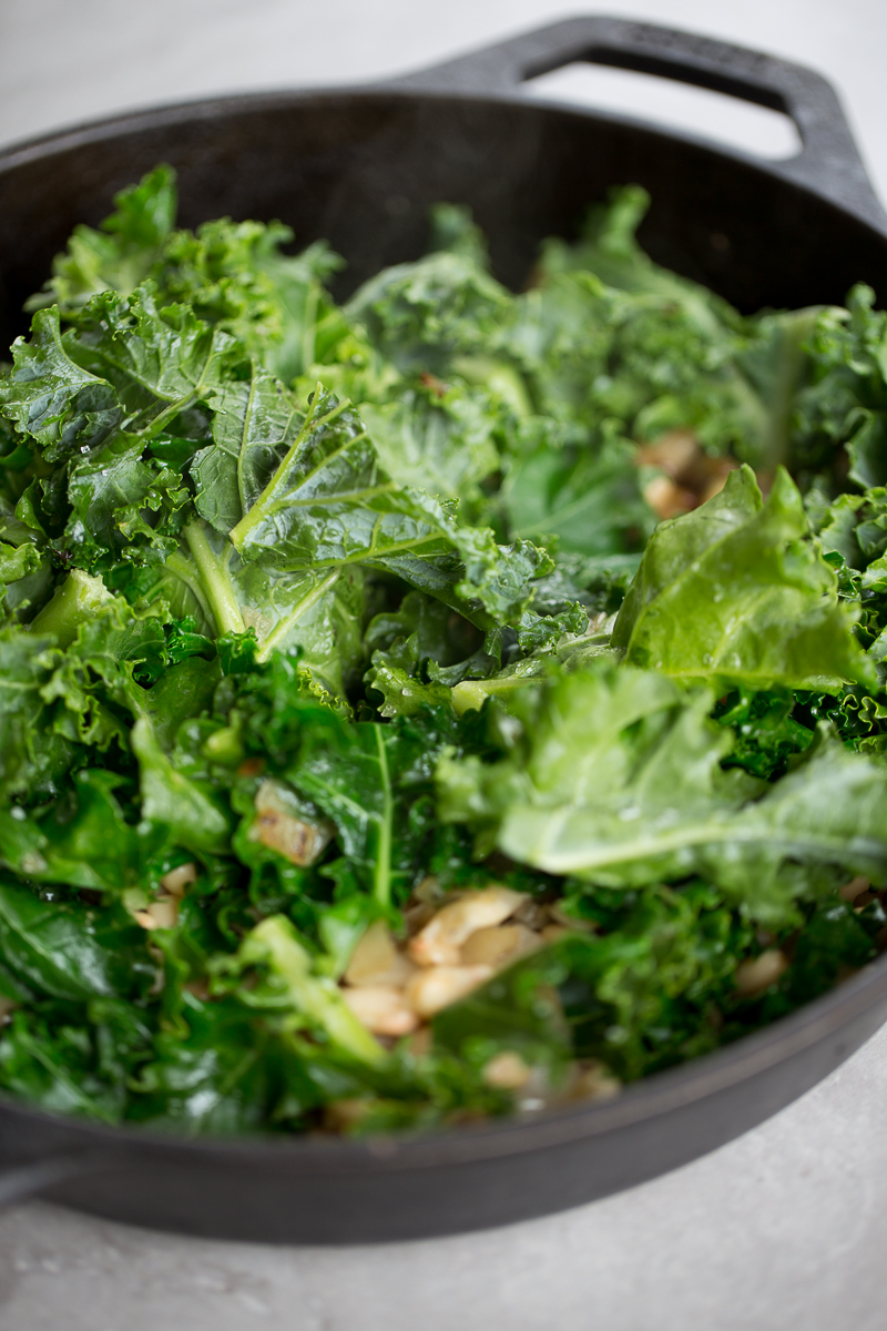 kale y frijol blanco la mejor combinación.