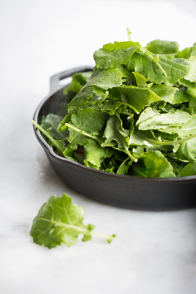 Kale on a pan