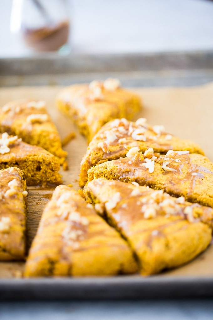 vegan pumpkin scones