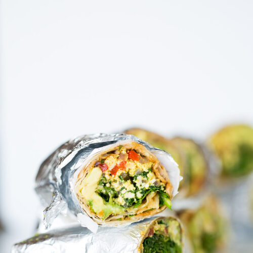 Burritos with vegetables, delicious, vegan and very easy to make.