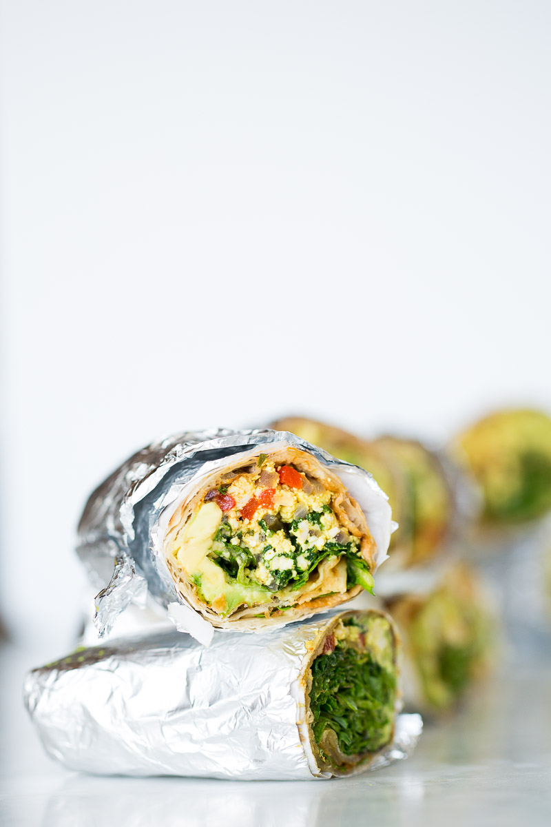 Burritos with vegetables, delicious, vegan and very easy to make.