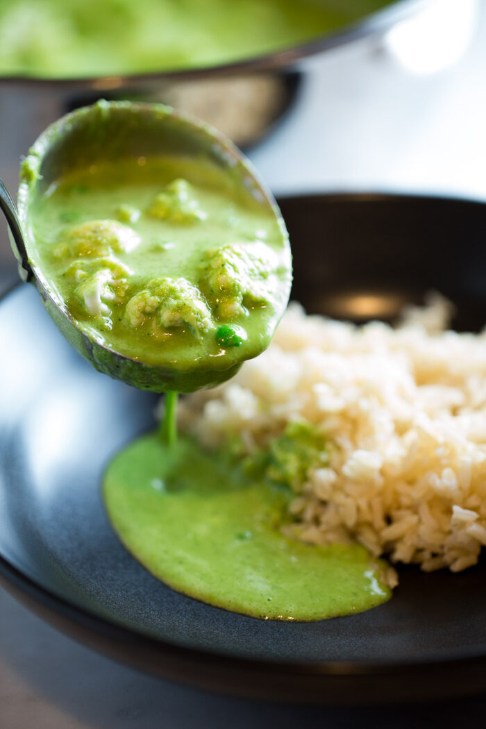 green thai curry
