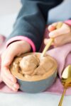 4 Ingredient Vegan Chocolate Ice Cream (No-Churn Option!)
