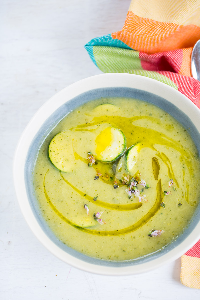 ZUCCHINI AND BASIL SOUP