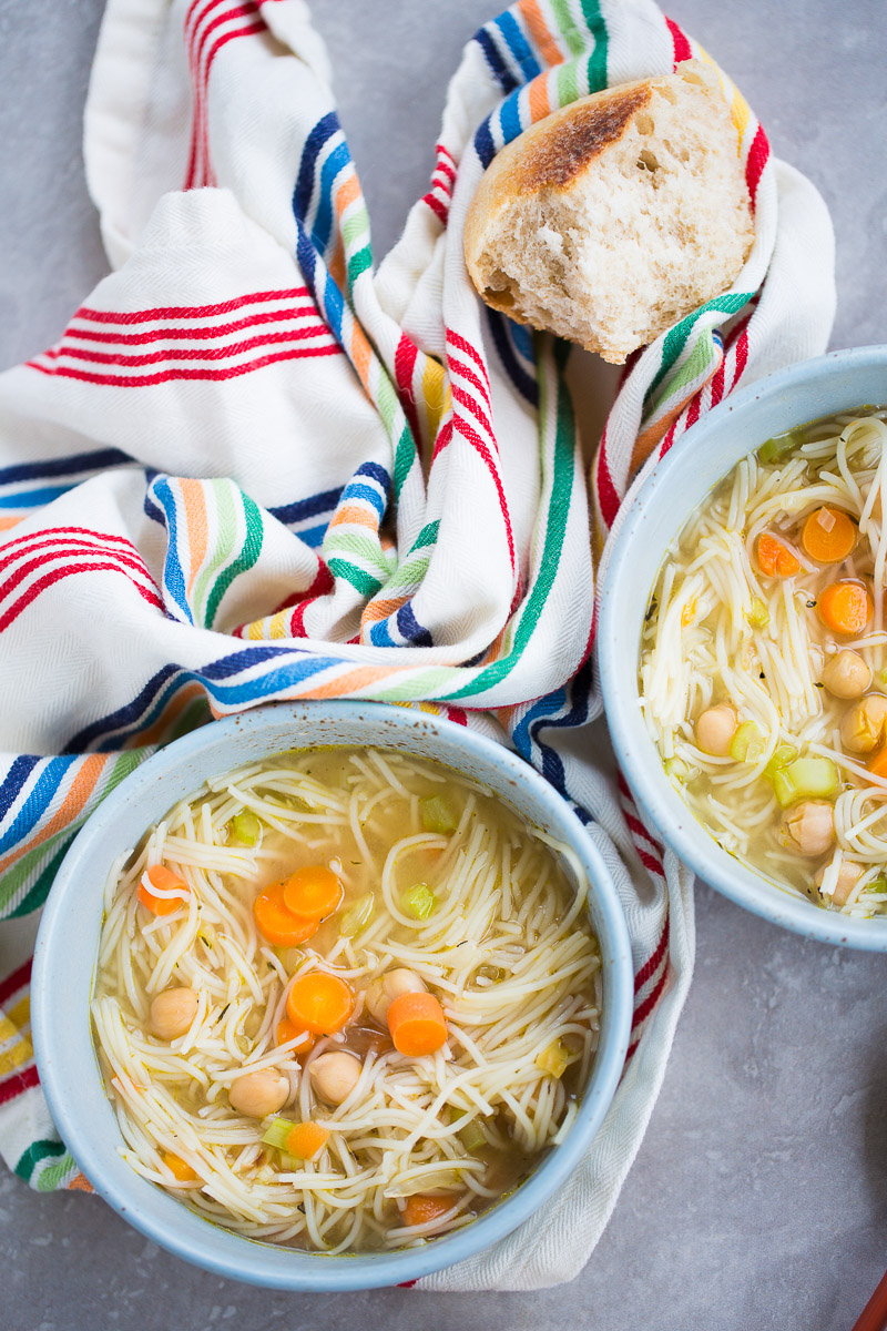 noodle vegan soup