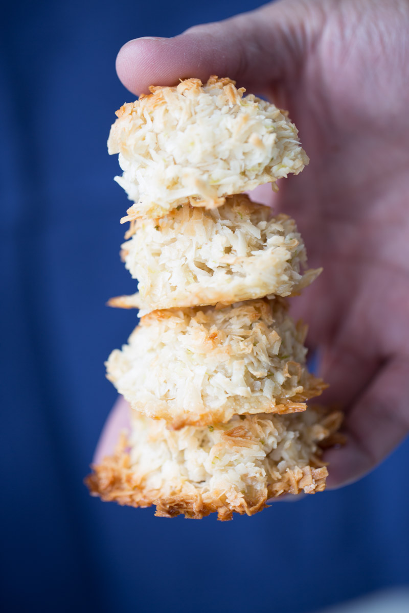 Vegan lemon cocadas are super easy to make.