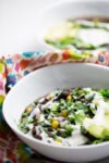 black bean vegan insta pot soup