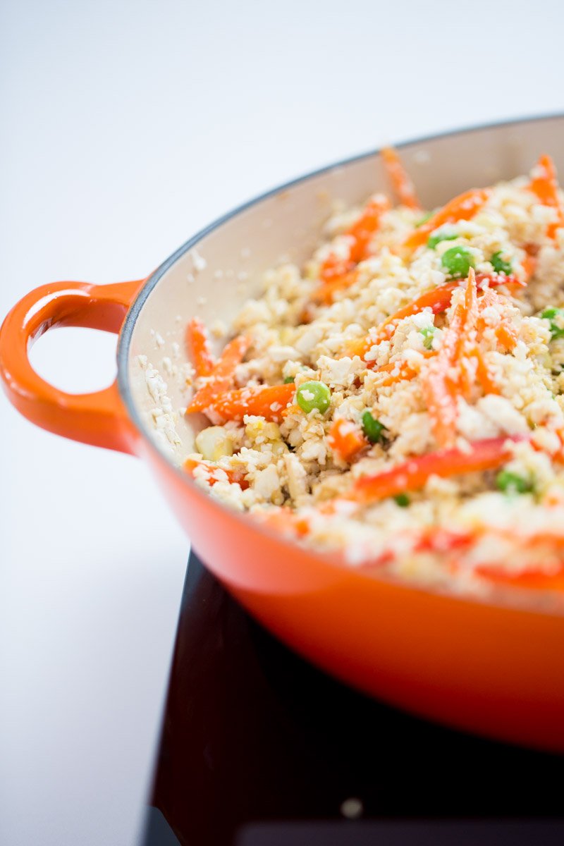 cauliflower fried rice