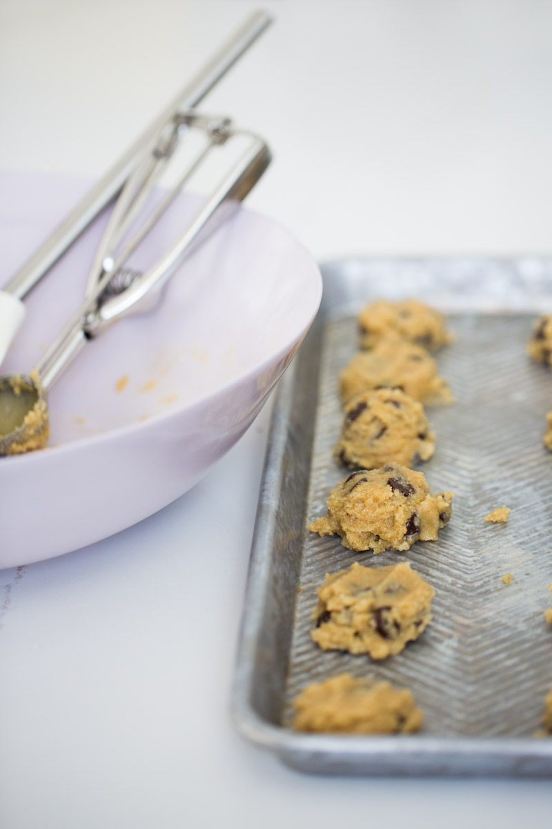 Almond flour chocolate chip cookies