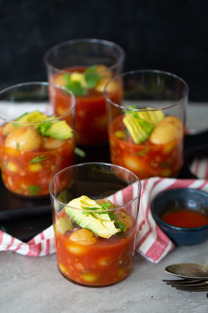 ceviche de papa