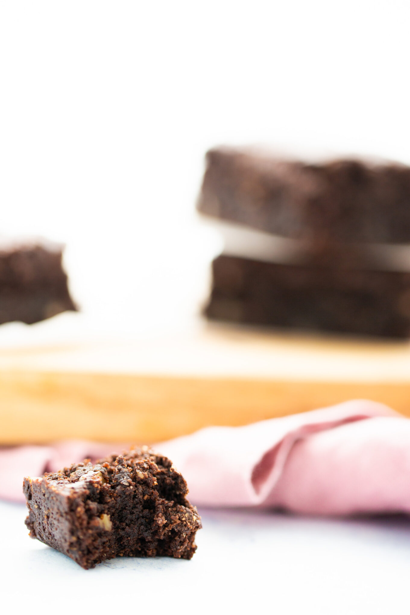 Brownies casi sin harina