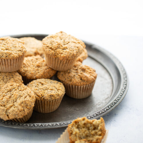 muffin de limón