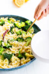Easy One-Pot Pasta with Broccoli, Garlic, and Lemon