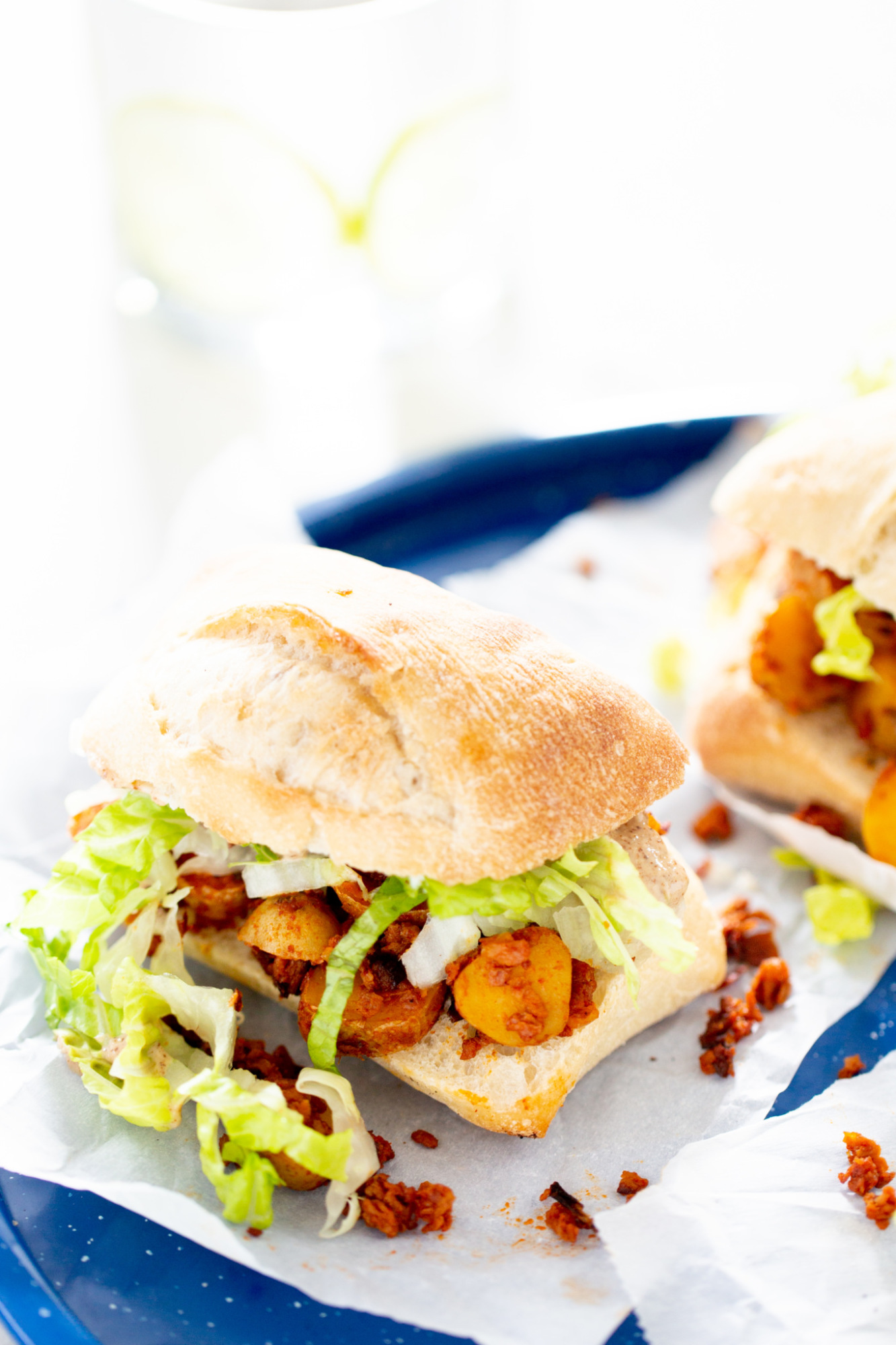 Pambazos veganos