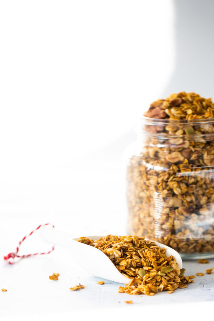pumpkin pie granola