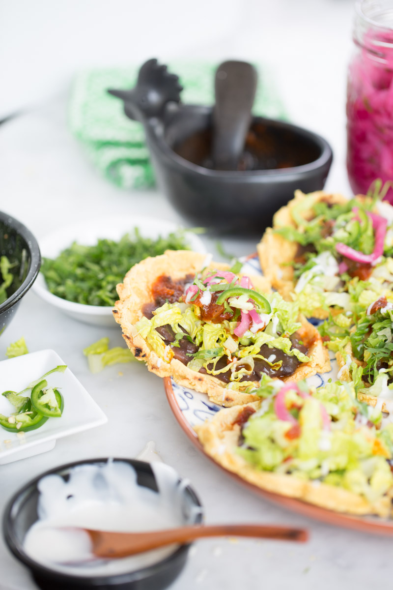 sopes on a traditional dish
