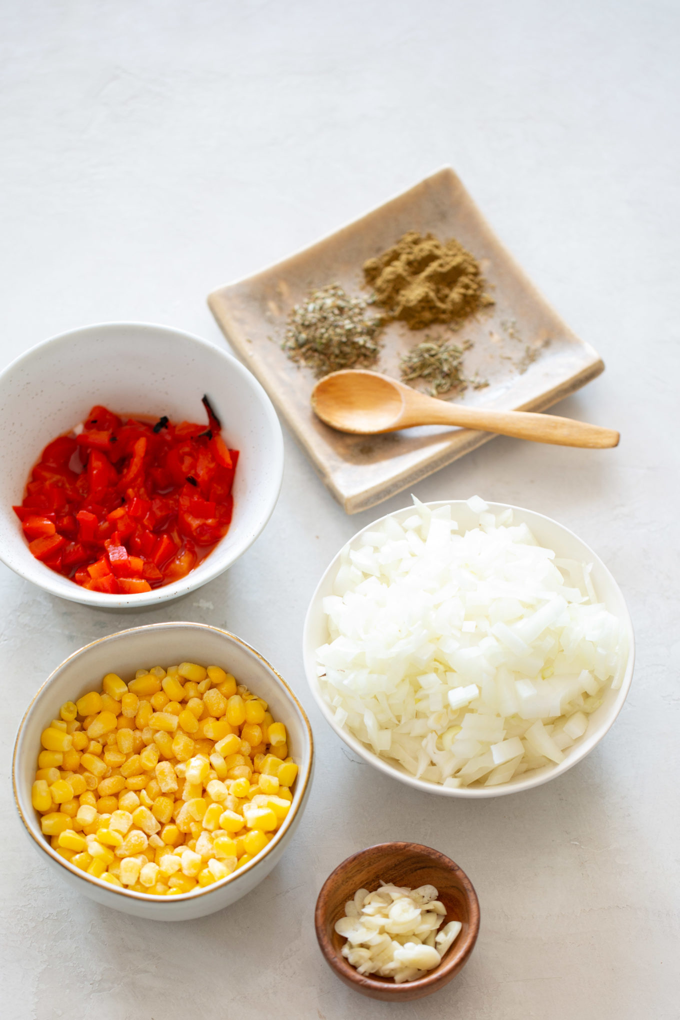 ingredients to make three bean chili