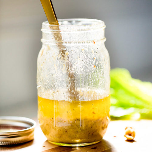 A simple jar of mustard.