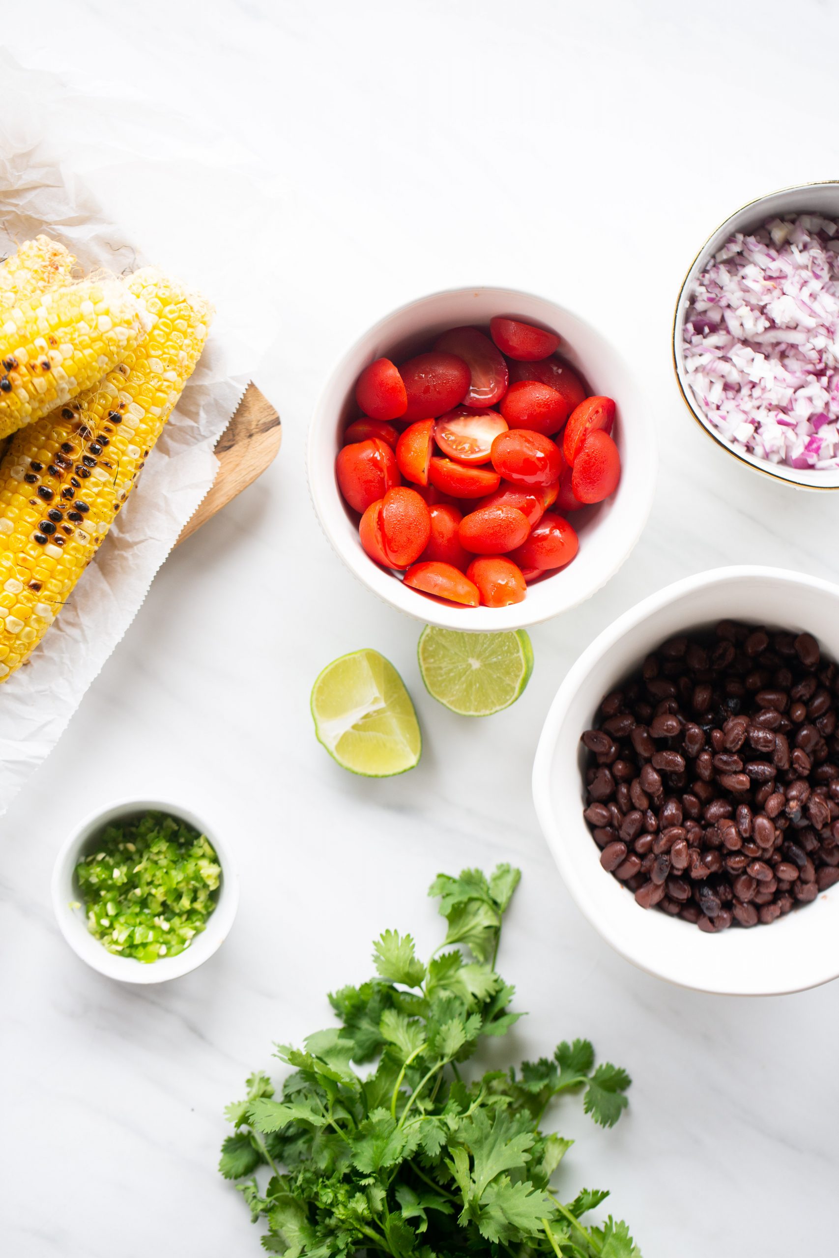 ingredientes para hacer pico de gallo