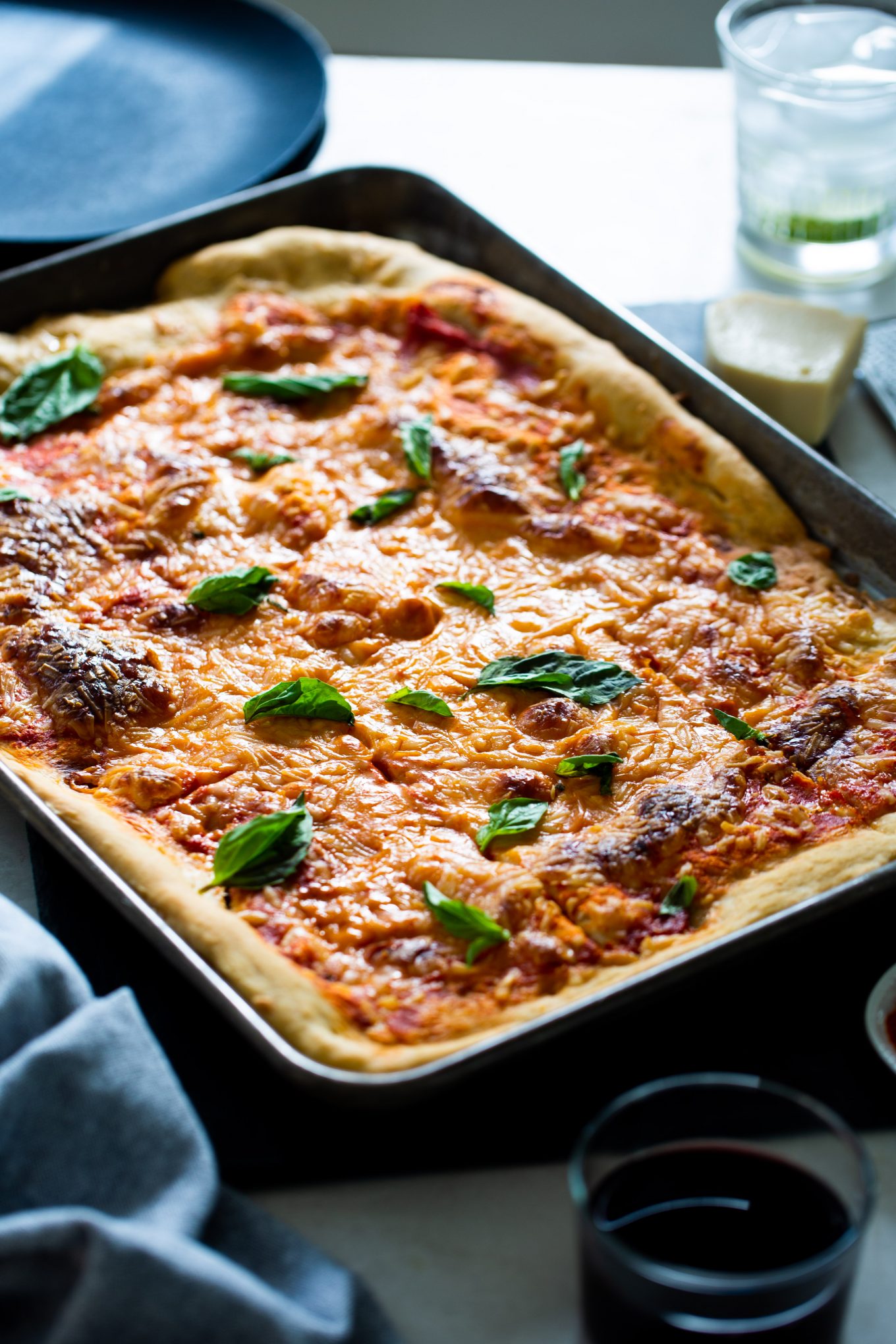 sheet pan pizza