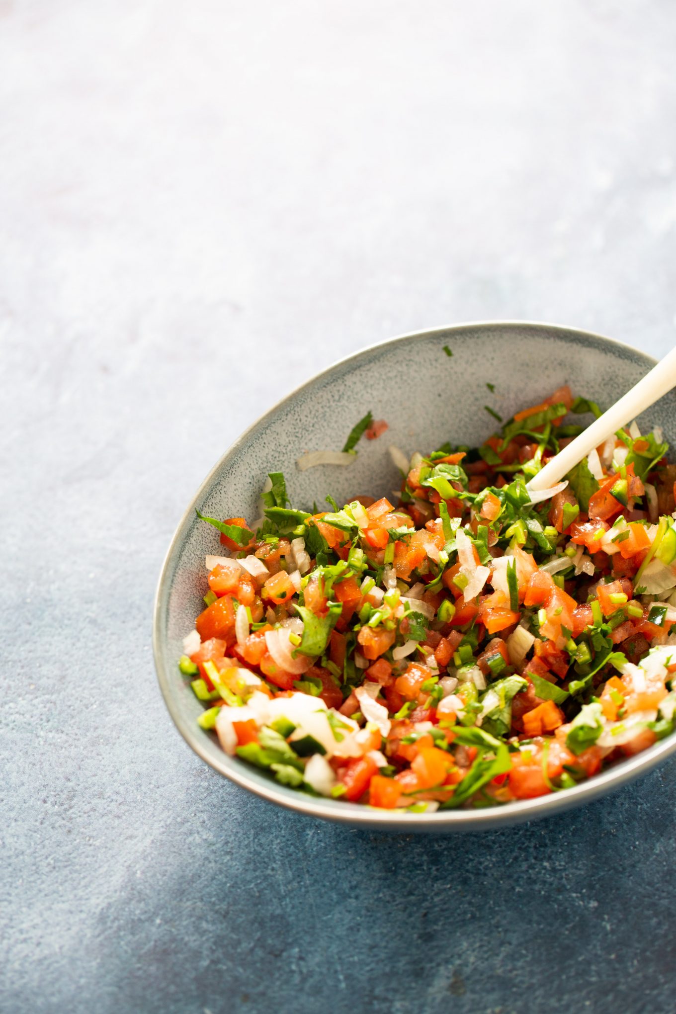 pico de gallo in a bowl