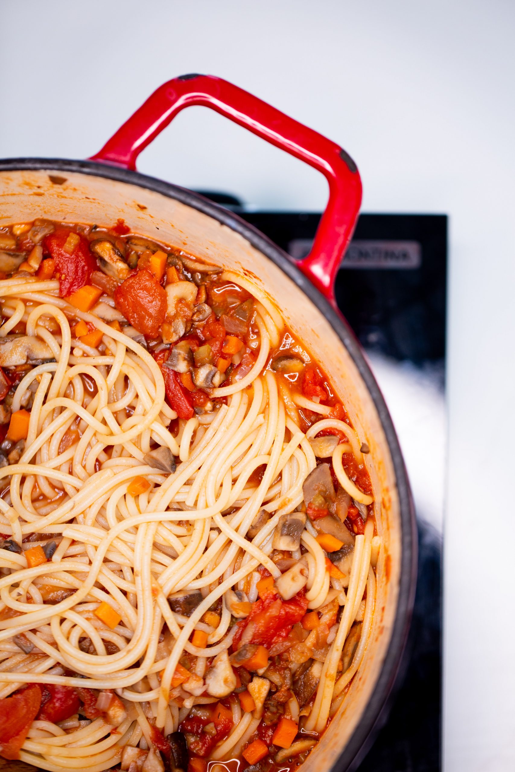 Salsa Boloñesa Vegana de Champiñones (Pasta Fácil)