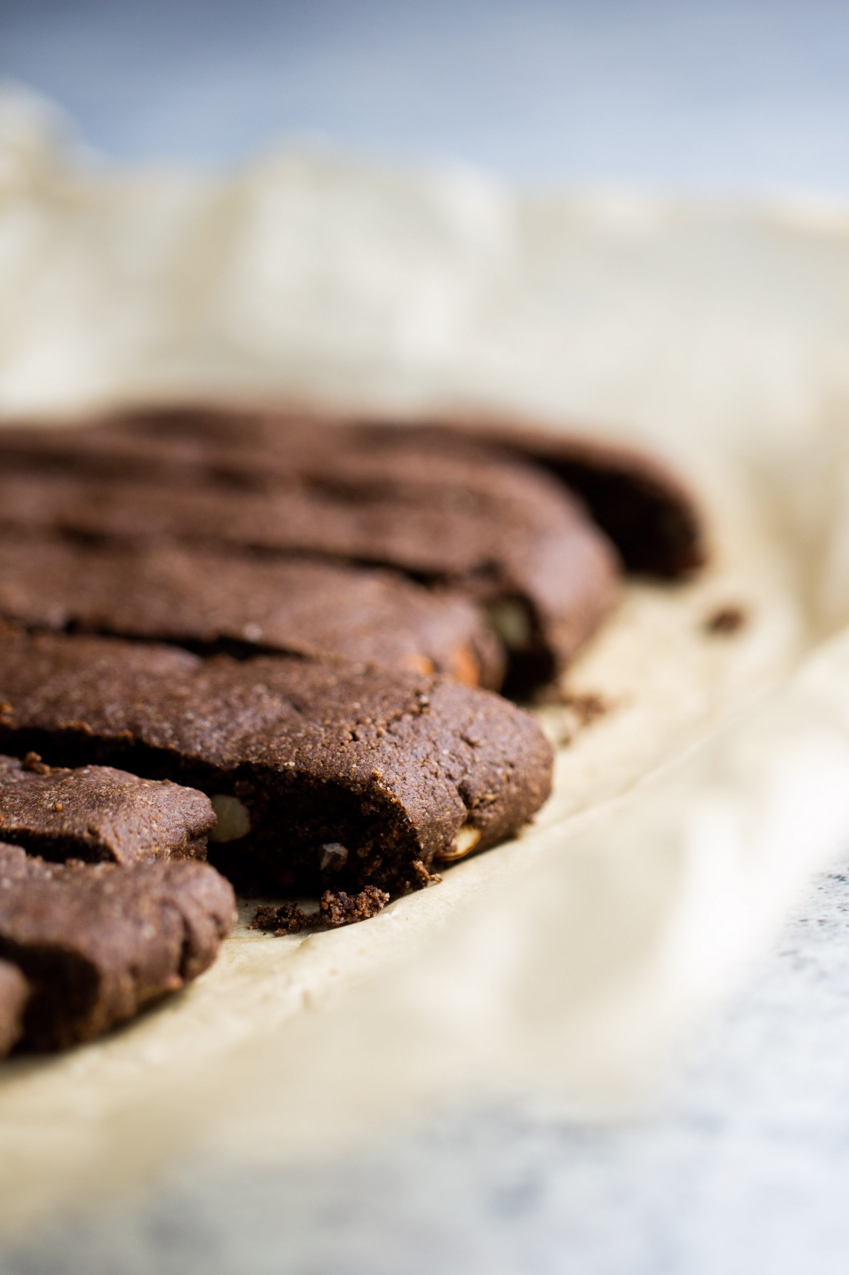 Biscote recipe salido del horno ya partido en pedazos