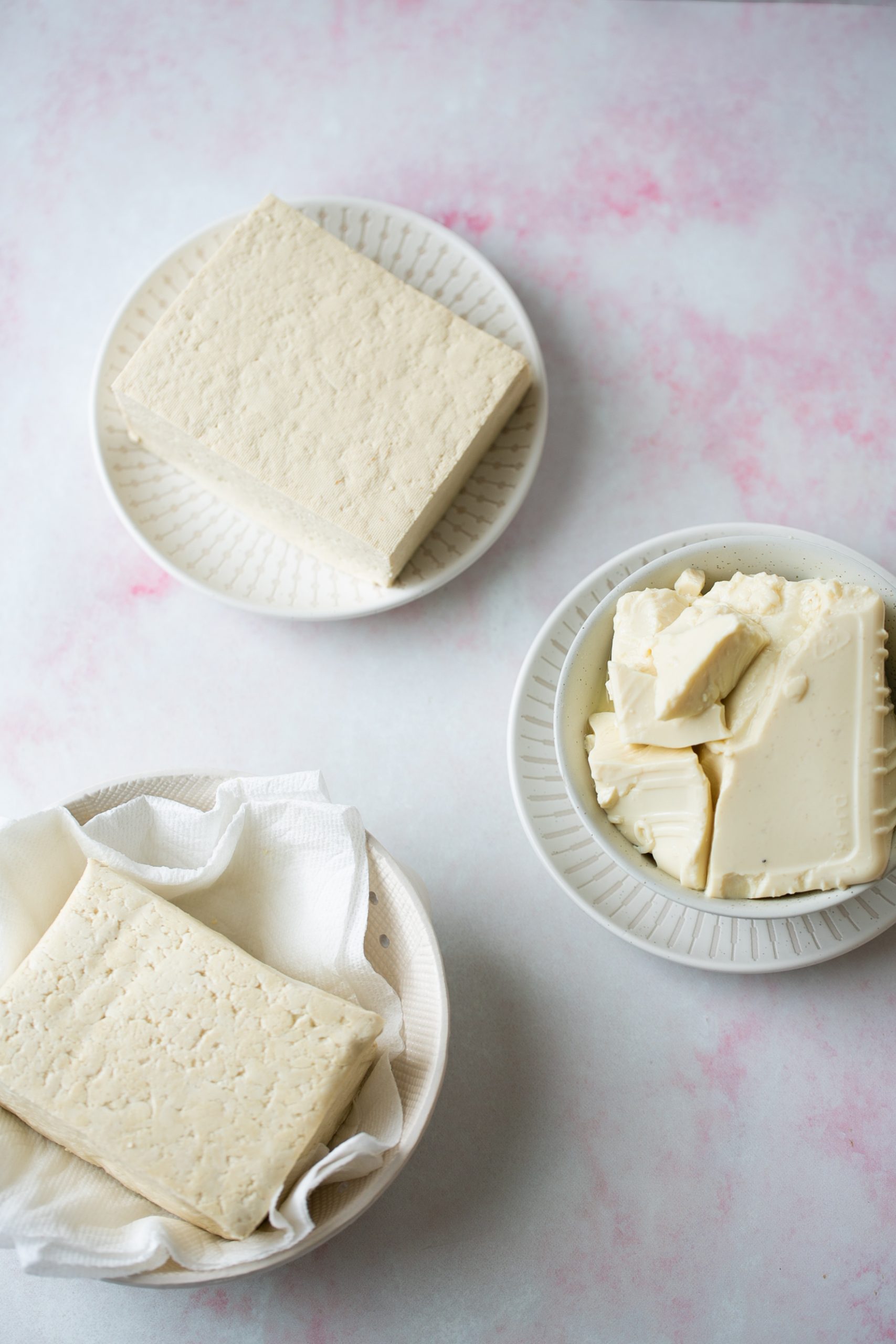 three types of tofu