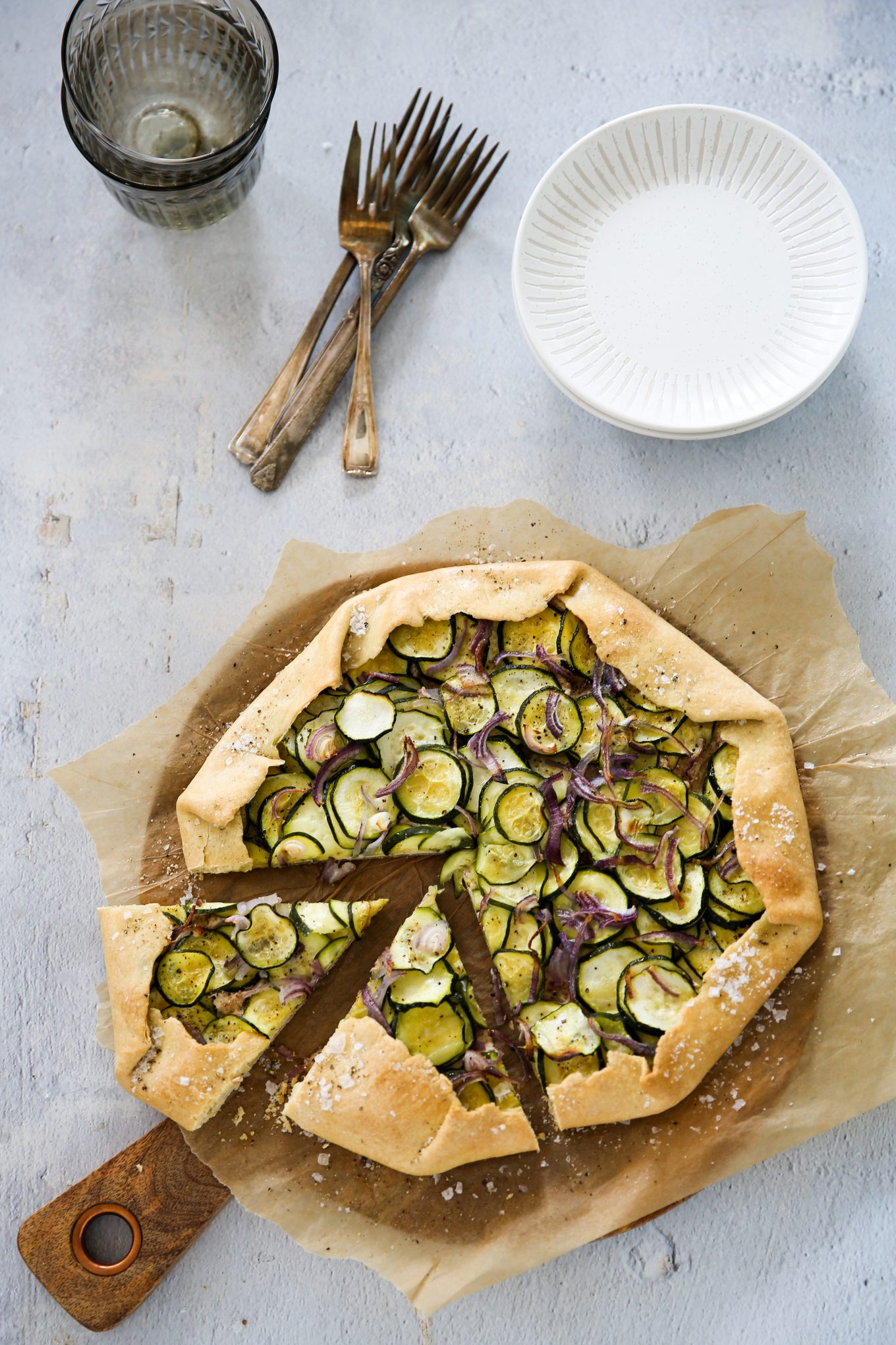 zucchini galette