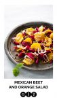 mexican orange beet salad
