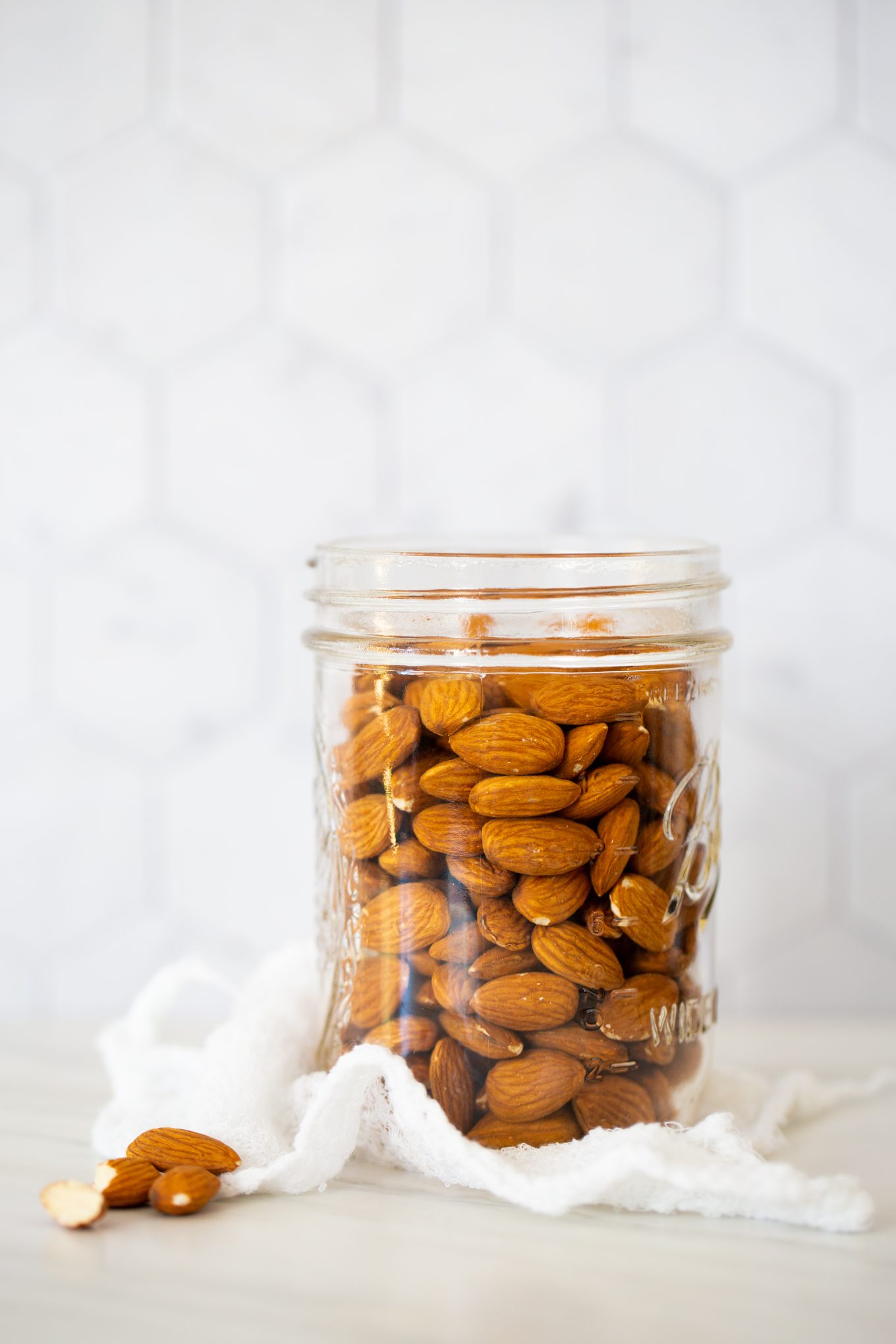homemade almond milk