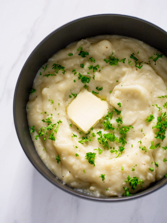 EASY VEGAN INSTANT POT MASHED POTATOES