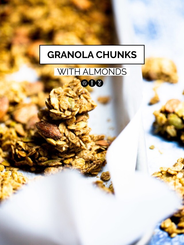 GRANOLA CHUNKS WITH ALMONDS