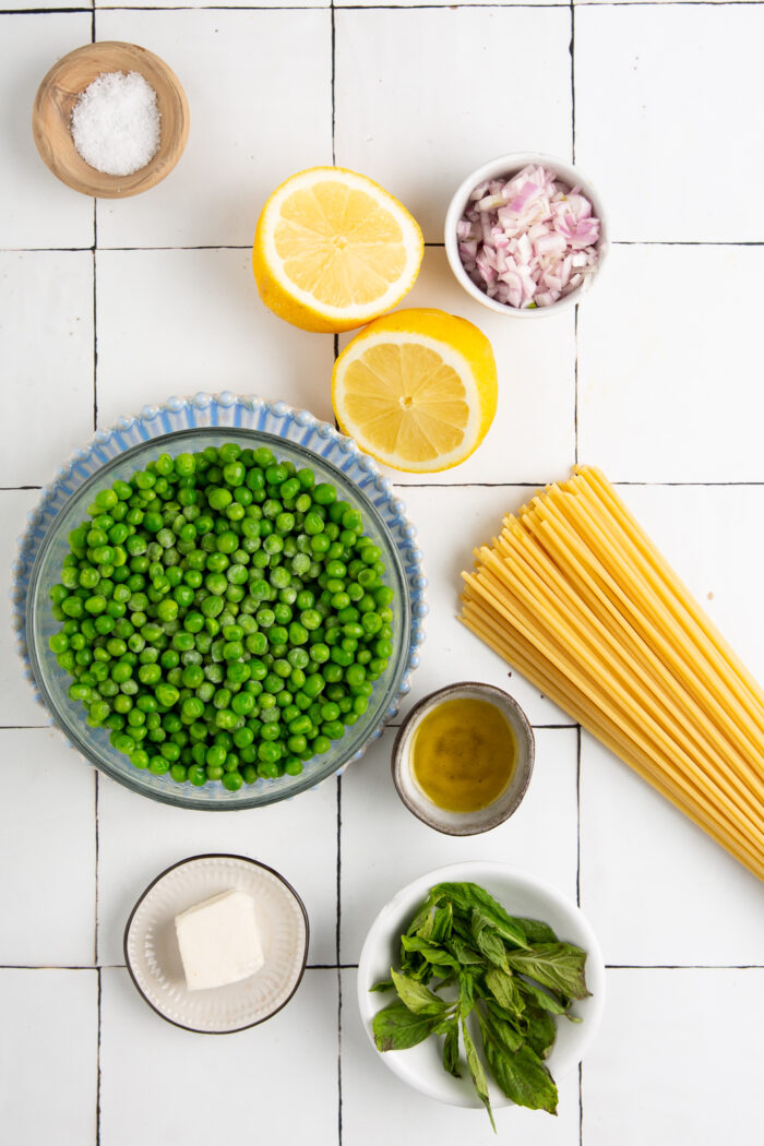 pasta with peas