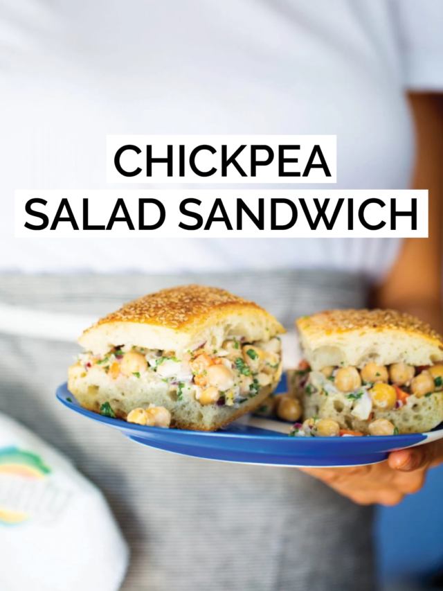 CHICKPEA SALAD SANDWICH