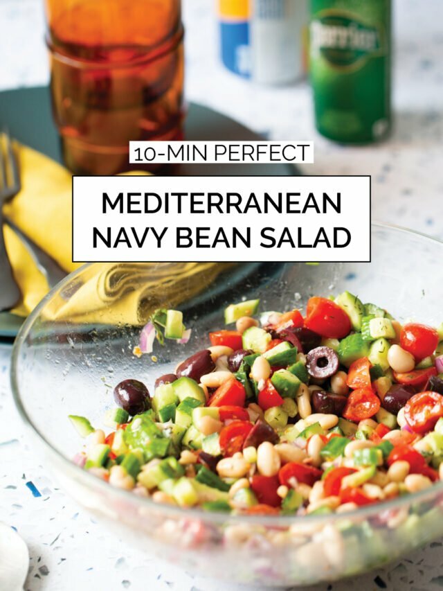 10-MIN MEDITERRANEAN NAVY BEAN SALAD