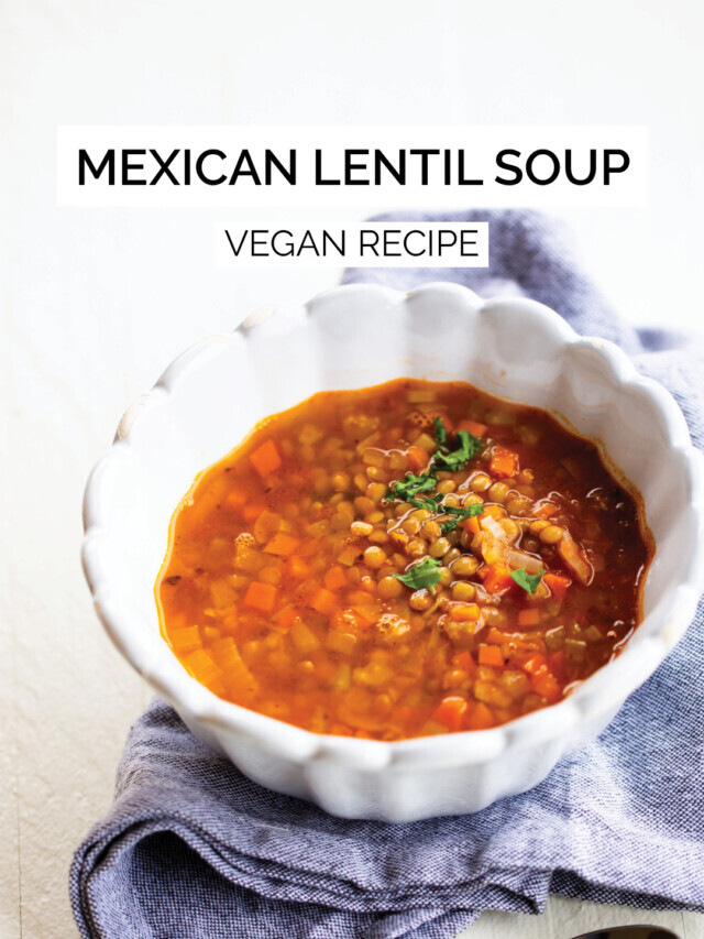 MEXICAN LENTIL SOUP