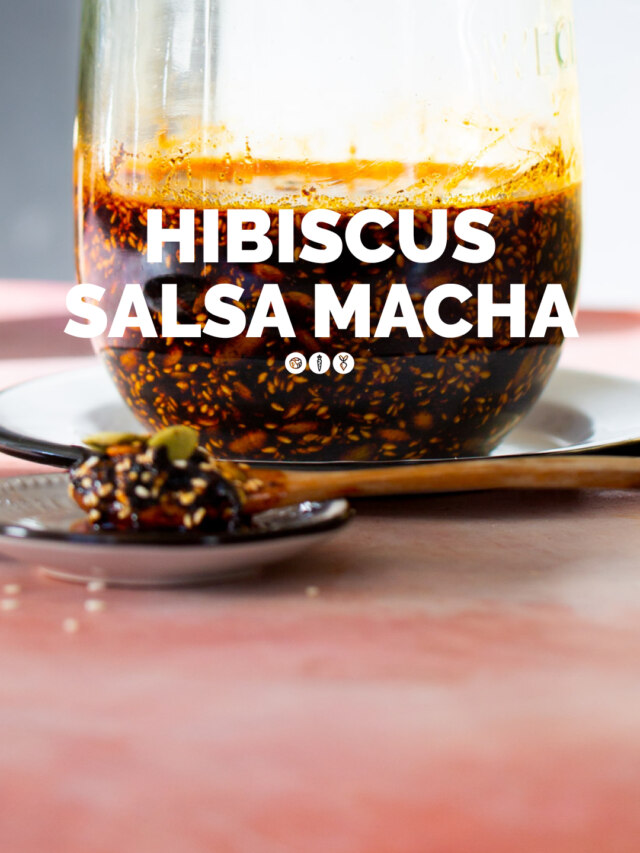 HIBISCUS SALSA MACHA Piloncillo y Vainilla