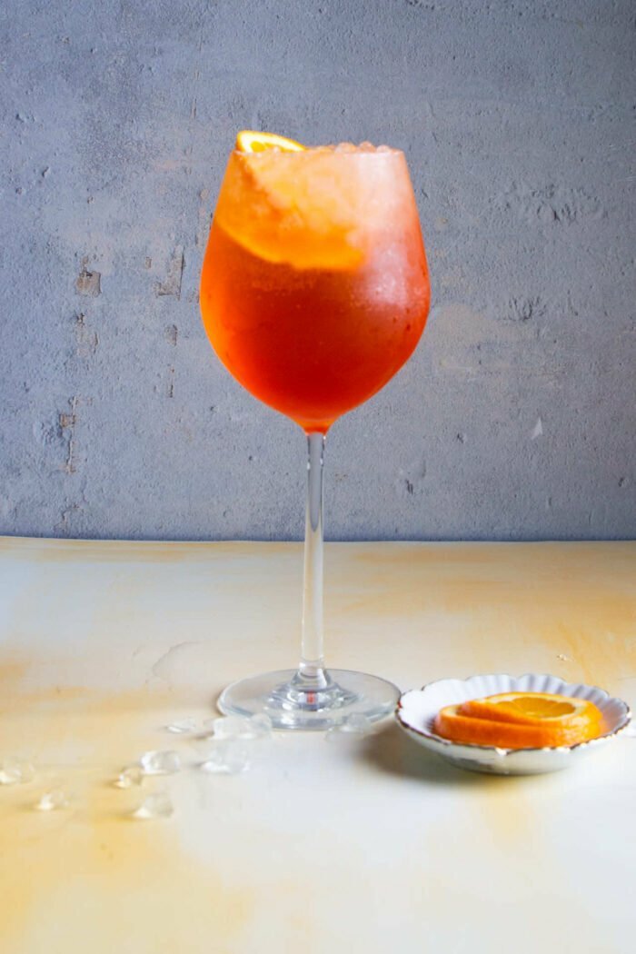 aperol spritz glass