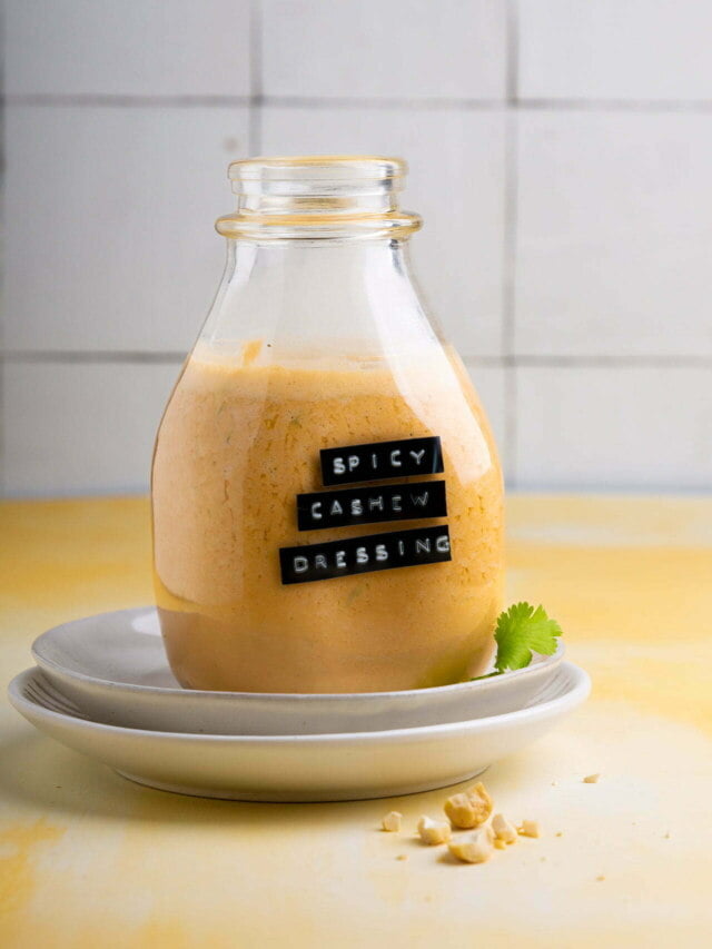 SPICY CASHEW DRESSING