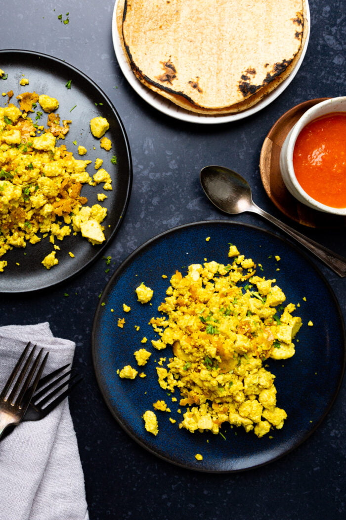 scrambled tofu
