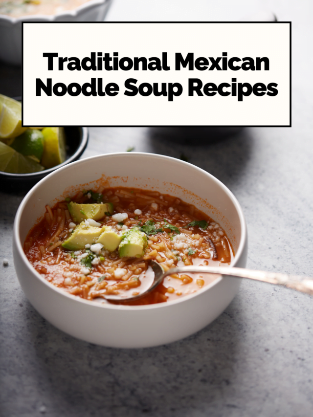 The Magic of Homemade Mexican Noodle Soup