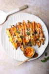 Spicy Roasted Carrots with Salsa Macha
