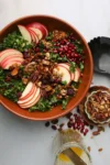 Kale Apple Salad with Apple Cider Vinaigrette